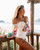 Tie die Bell Sleeve Swim Suit 