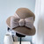 Oversized Bow Cloche Hat