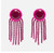 Jellyfish Rhinestone Earrings 