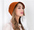 Asymmetrical Buckle Cloche Wool Hat