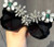 Floral  Cluster Rhinestone Oversized Sunglasses