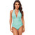 Vintage Style One Piece Swim Suit 