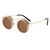 Vintage Round Punk Hollowed Out Sunglasses