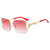 High-Quality Alloy Design Retro Rimless Sunglasses