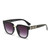 Chain Lock Design Luxury Sunglasses