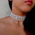 Rhinestone Choker Necklace