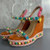 Pastel Rivets Wedge Platform Summer Sandals