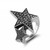 Double Star Cocktail Ring 