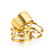 Three Finger fashion Gold Ring Set