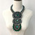Crystal Ethnic Style Bib Necklace