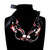 Resin Link Ribbon Collar Necklace