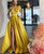 Over Sized Bow One Shoulder Evening Gown 