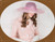 Dusty Pink Medium Brim  Hat 