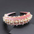 Baroque Jeweled Pink Headband 