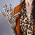 Opera Length  Animal Print Gloves