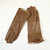 Vibrant Leather Gloves Coffee