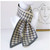 Hounds tooth knitted Sweater Scarf5