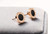 Stainless Steel Stud Earrings Black