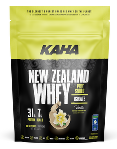 Kaha NZ Whey Isolate - Vanilla 720g