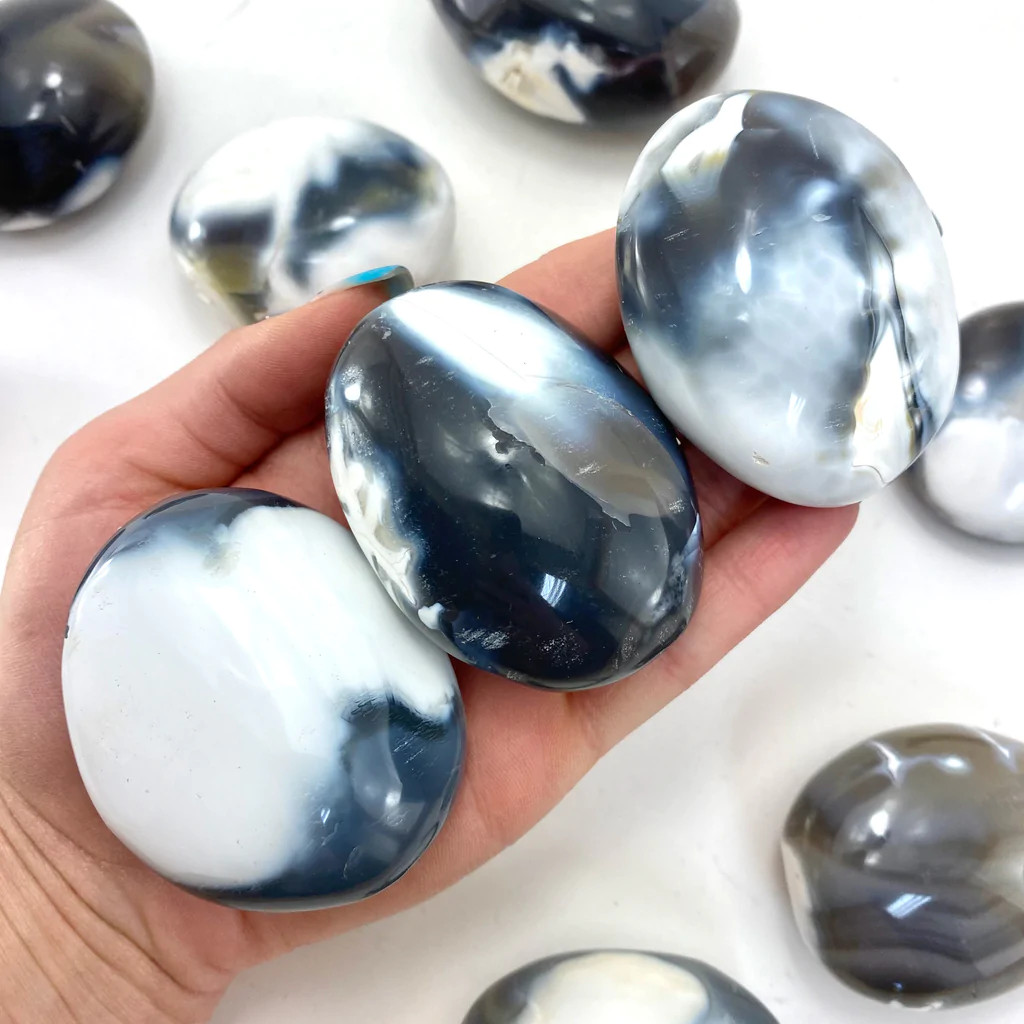 Rhodonite Palmstone - Ice Imports