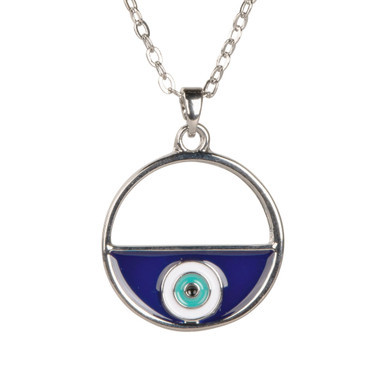 Evil Eye Necklace - Circular