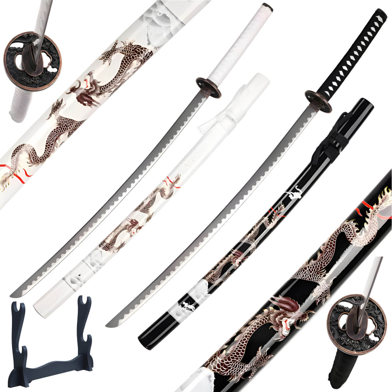 Dragon Duo Katana Set