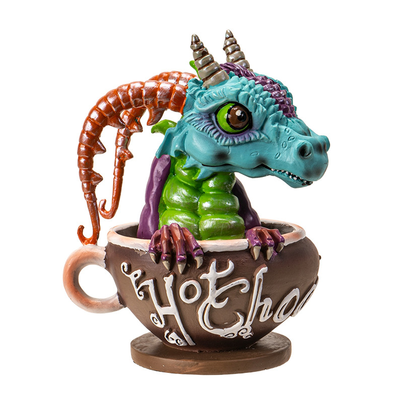 Hot Chocolate Dragon Tea Cup - Ice Imports