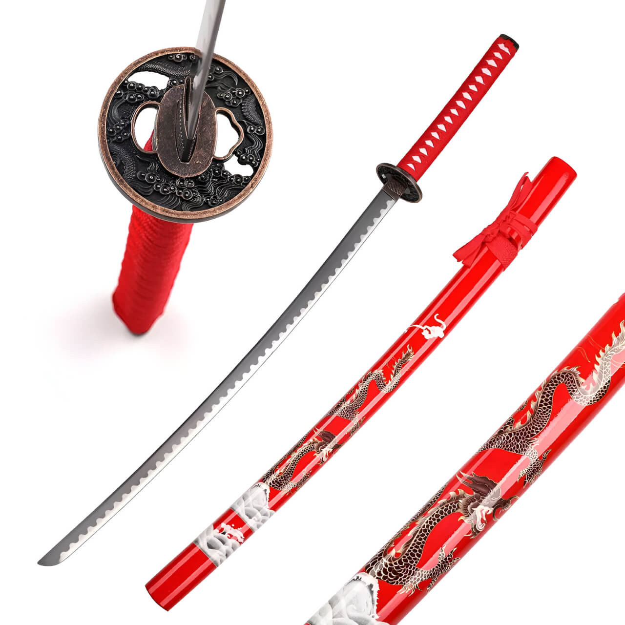 Dragon Samurai Duo Katana Set