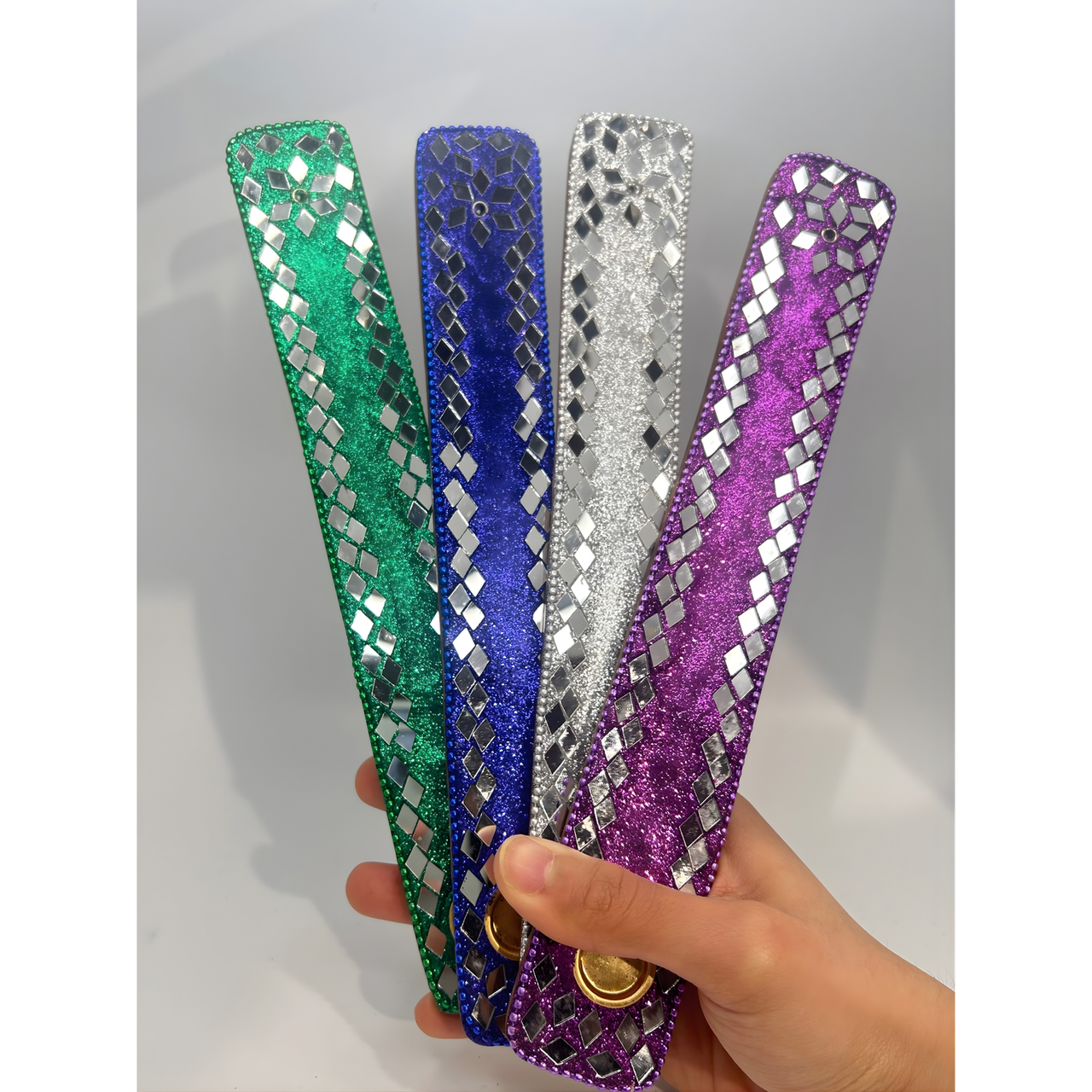 wackomaria incense burner レインボーラメ Mosaic Glitter Incense Burner - Ice Imports