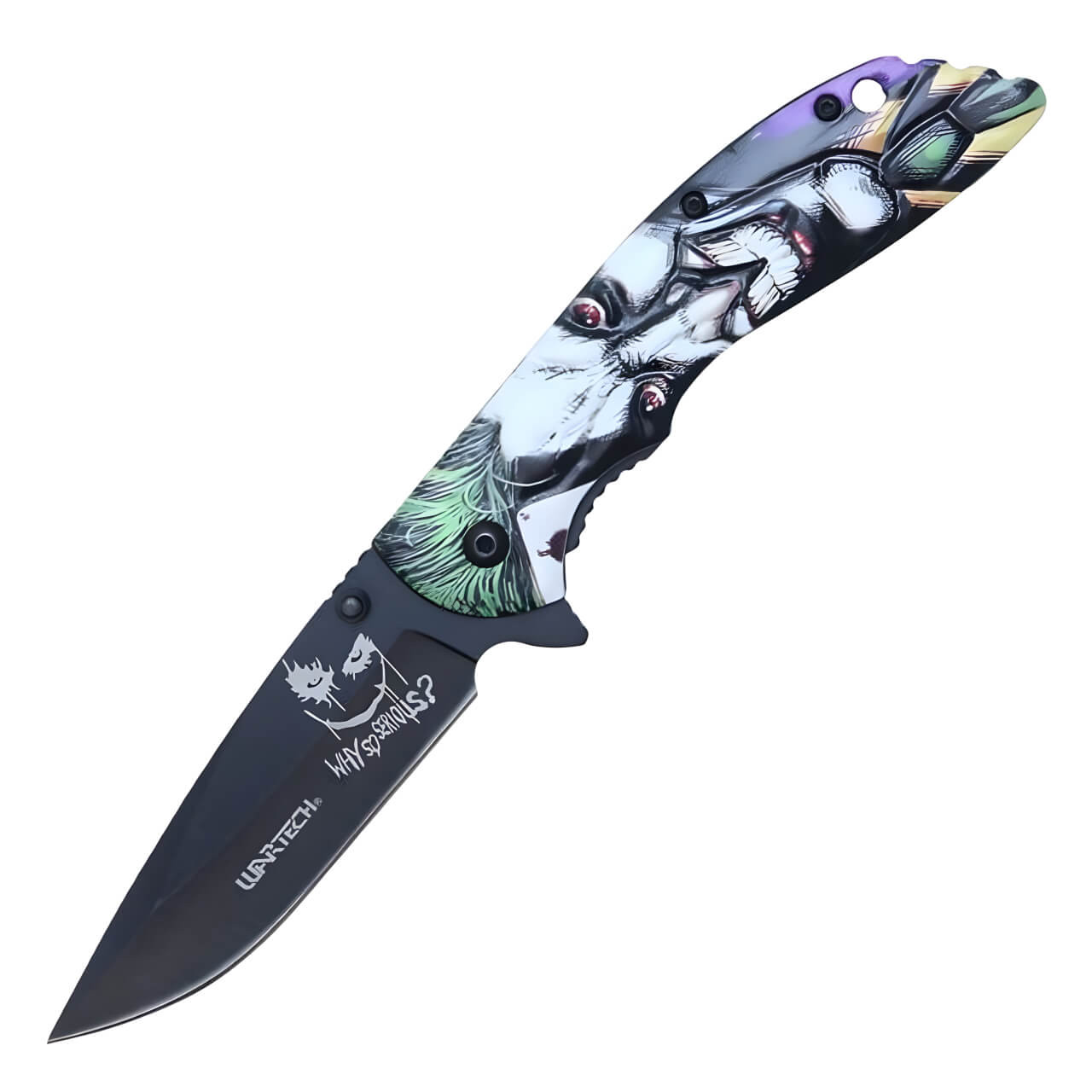 Joker's Face Pocket Knife