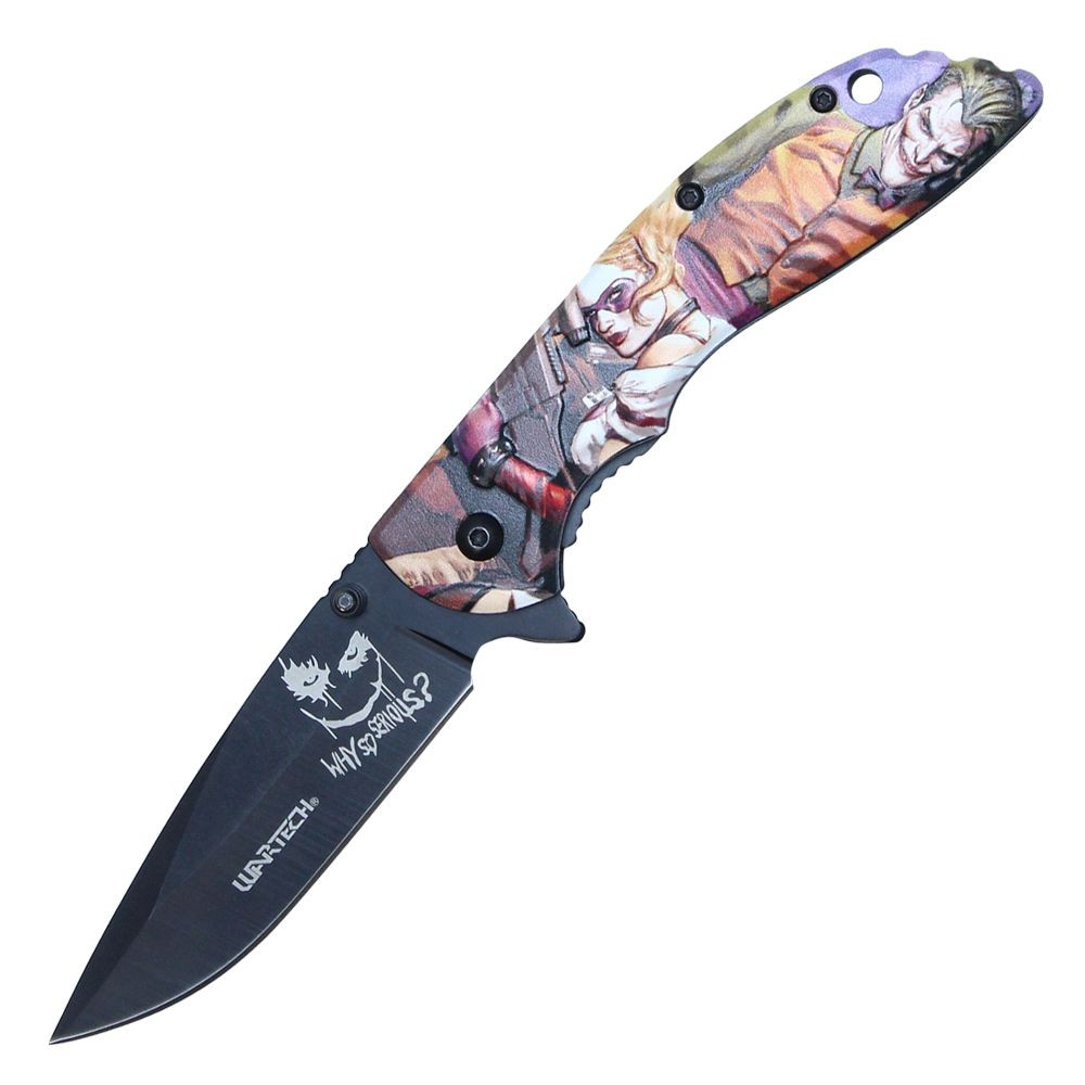 Joker & Harley Pocket Knife - Ice Imports