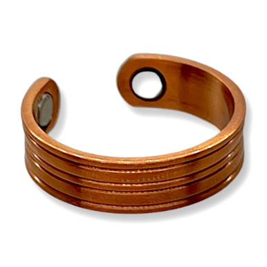 Groved Lines Ring