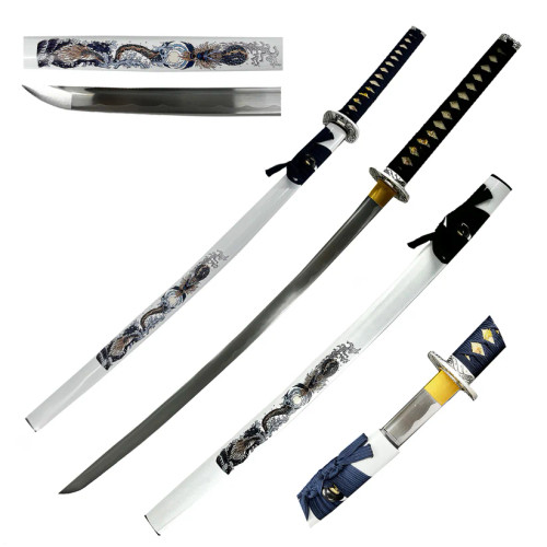 White Mizu Teng Elemental Functional Katana