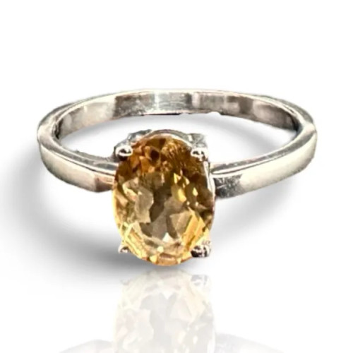 Citrine Ring - Oval