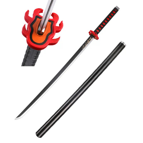 Demon Slayer Kyojuro Rengoku's Nichirin Blade replica made of foam