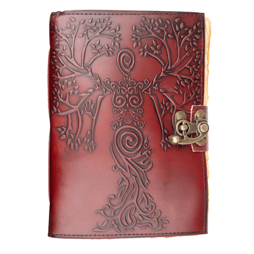 Goddess Tree Leather Journal