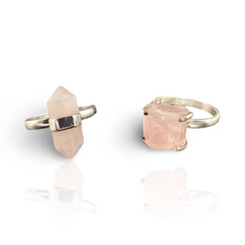 Rose Quartz Ring