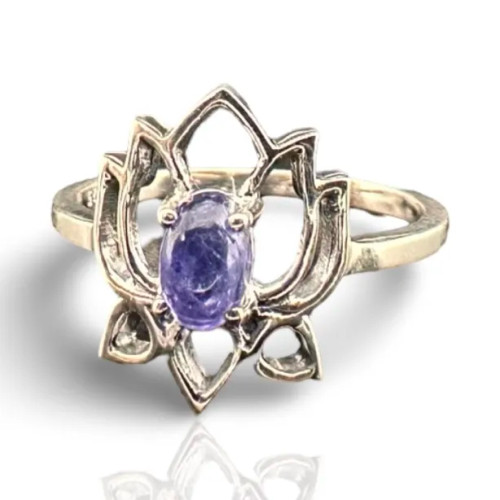 Tanzanite Ring - Lotus