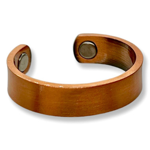 Magnetic Copper Ring - Polished