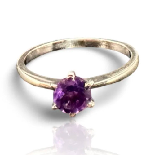 Amethyst Ring - 6 Prong