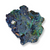 Raw Azurite & Malachite Slice
