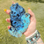 Raw Azurite & Malachite Slice
