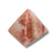 Red Rose Calcite Pyramid