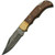 3.75" Wooden Damascus Folding Knife