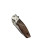 Drop Point Walnut Wood Damascus Pocket Knife