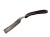 Rosewood Damascus Straight Razor