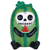 Adorable watermelon-themed resin figurine with a skull face, black limbs, and holding a slice of watermelon.