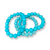 Dyed Blue Howlite Gemstone Bracelet
