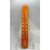 Orange color wooden incense stick holders with Buddha motif design for elegant ash catching and mindful relaxation