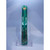 Mosaic Glitter Incense Burner, decorative green mosaic incense holder with diamond pattern and gold tray for incense sticks.
